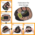SportPet Designs Soft Sided Cat Carriers, Pattern 20"