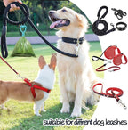 Dog Poop Bag Holder, Waste Bag Holder, Dog Poop Bag Carrier, Hand Free Holder (10 pack, Blue)