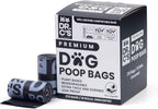 100% Certified Compostable Dog Poop Bags - Dr. C's Premium Dog Poop Bags - 270 Bags / 18 Rolls, Extra thick, Leak Proof, Unscented, Plant Based and Earth Friendly