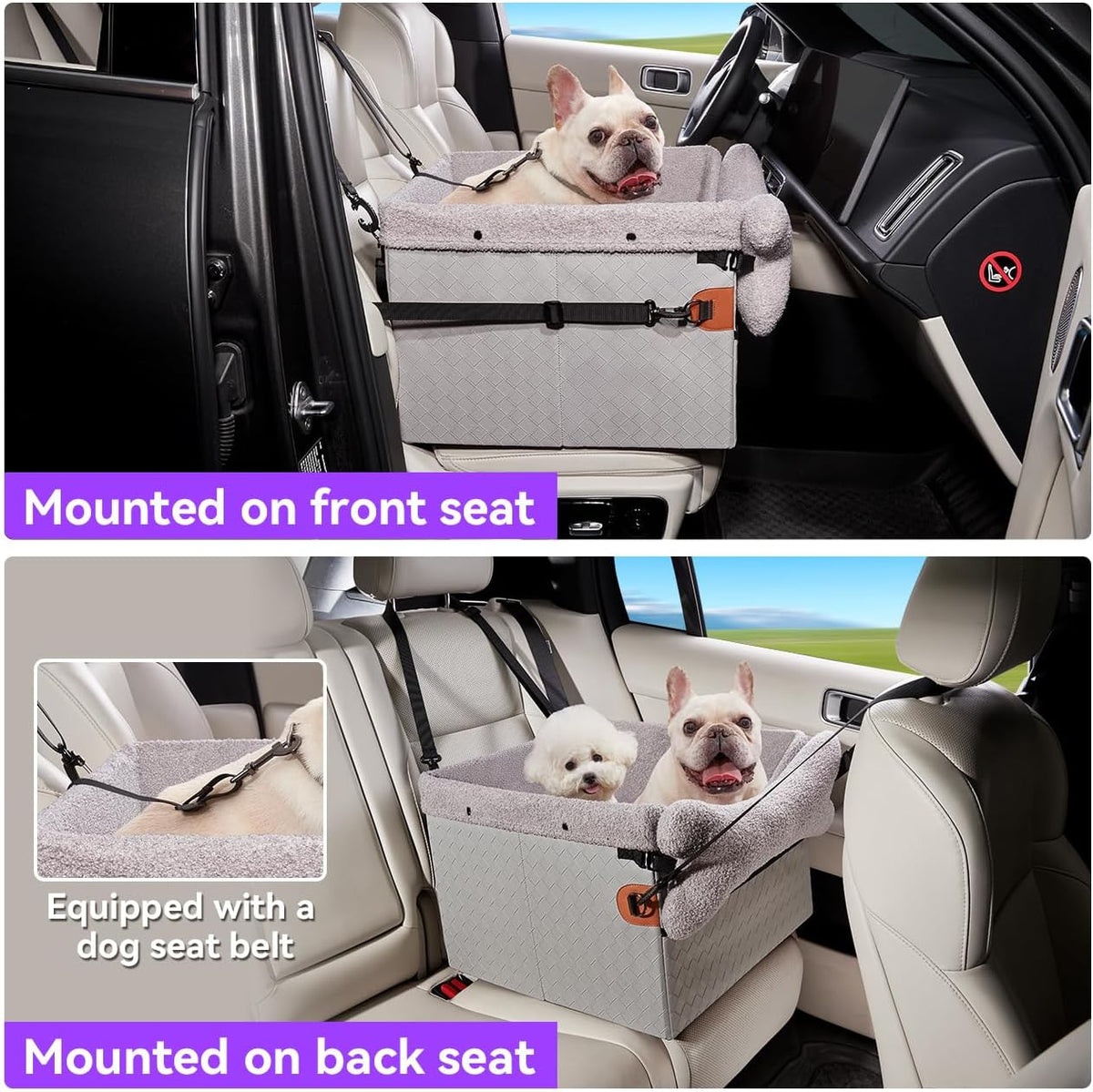 Dog Car Seats for Small Medium Dogs. Everyday comfort that fits naturally into your space.