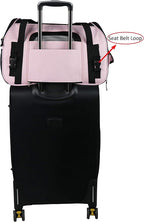 EliteField Soft Sided Pet Carrier (3 Year Warranty, Airline Approved), Multiple Sizes and Colors Available (Large: 19" L x 10" W x 13" H, Pink)