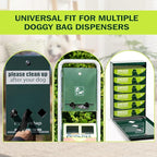 Harloon 6000 Counts Dog Poop Waste Bags 30 Rolls Extra Thick Strong Leak PET Proof Bags Disposable Bulk Universal Doggy Roll Waste Box for Puppy Outdoor Walking Travel(Black,13 x 9 Inches)