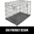 GORILLA GRIP SoakSTOPPER Dog Door Mat, Machine Washable Rug Absorbent Doormat Captures Moisture Mud Dirt, Quick Dry Soft Chenille Entryway Rugs Indoor Entrance Mats for Dog Paws, 24x17 Grey