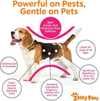 Zesty Paws Flea and Tick Prevention for Dogs Chewable - Prevention, Protection & Repellent - Dog Supplement to Kill & Control Fleas & Ticks - with Garlic, Thyme, Rosemary & Lemon Balm Extract - 90 Ct