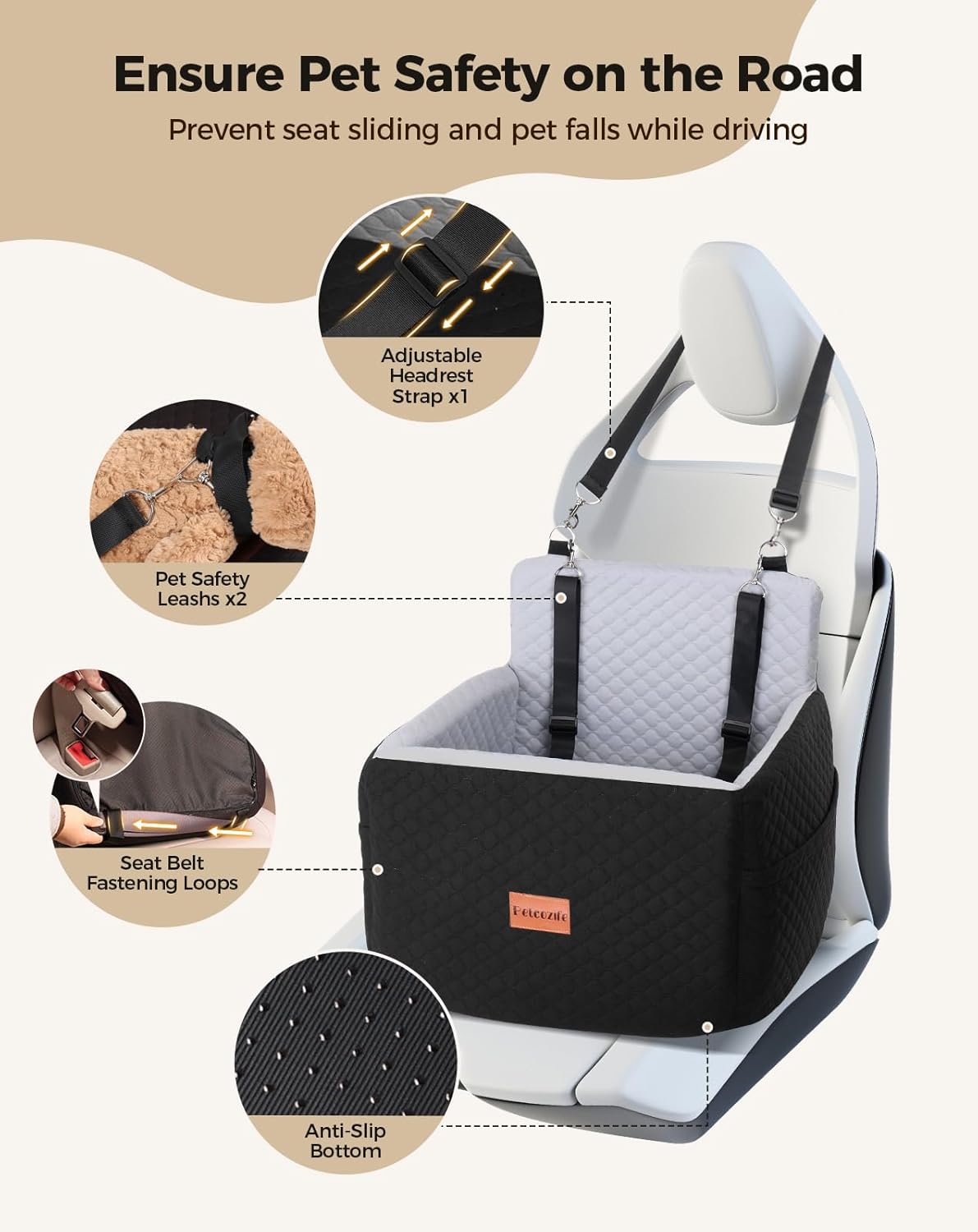 Dog Car Seat for Small & Medium Dogs Under 35lbs. Chosen for real quality, not just packaging.