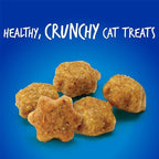 Fruitables Crunchy Low Calorie Treats Packed with Protein For Cats Healthy Free of Wheat, Corn and Soy – Made with Real Chicken with Blueberry – 2.5 Ounces