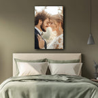 Customize Canvas Prints with Your Photos Custom Unframed Wall Art Personalized Canvas Pictures for Pet Family Lovers 24x16in