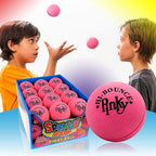 JA-RU Hi-Bounce Pinky Ball (144 Pack) Rubber-Handball Bouncy Balls for Kids. Small Pink Stress Ball. Indoor and Outdoor Sport Party Favors. Throwing Play Therapy. 976-144p