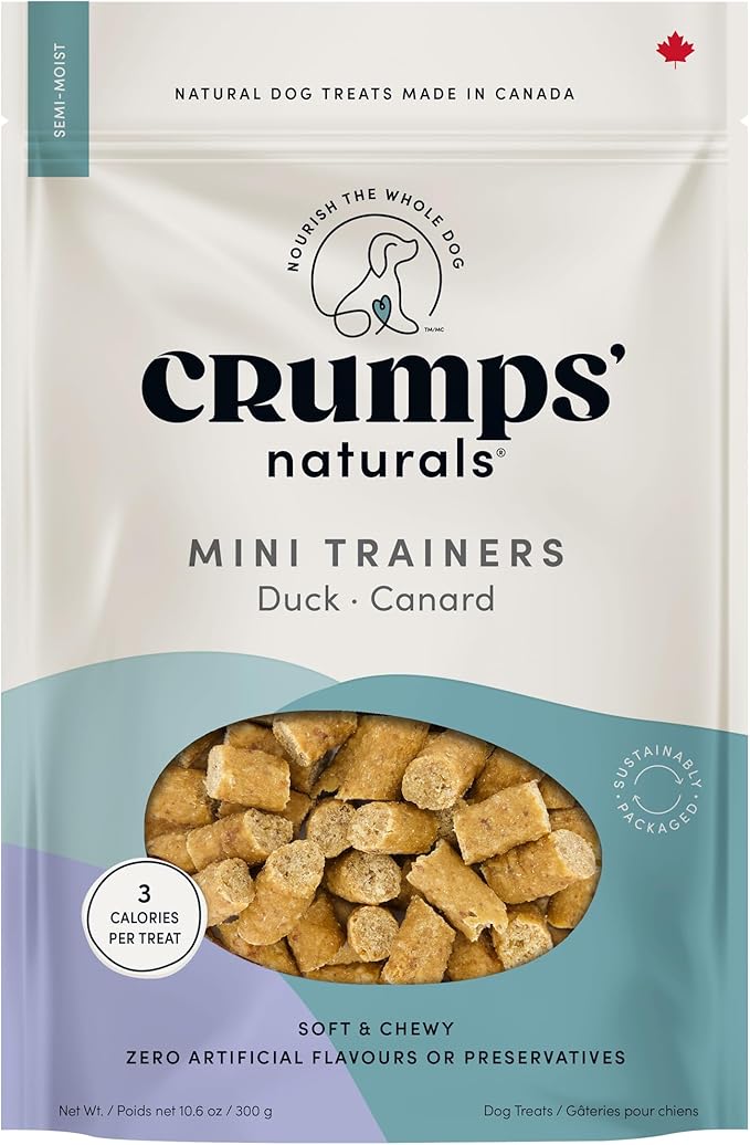 Crumps' Naturals Mini Trainers Semi-Moist Duck 10.6oz