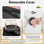 GGIB Calming Dog Bed Fluffy Plush Dog Mat for Furniture Protector with Removable Washable Cover for Large Medium Small Dogs and Cats (Extra Large (53x39.3x6), Pink)