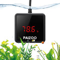PAIZOO Aquarium Thermometer, LED Digital Thermometer for Fish Tank with USB Power, Highly Accurate Waterproof Temperature Gauge with Suction Cup and 6.5ft Power Cord for Saltwater and Freshwater