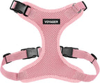 Voyager Step-in Pet Harness - All Weather Mesh, Adjustable Step in Harness for Cats and Dogs by Best Pet Supplies - Pink, M