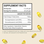 Peppy Pup Omega-3 KD Oil Capsules for Pets, Omega 3 for Dogs and Cats, Fish Oil for Dogs and Cats, Pet Vitamins and Supplements, Pet Fish Oil, Supports Healthy Heart, Dog Coat Defense, 60 Day Supply