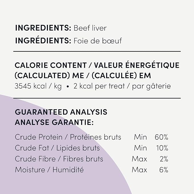 Crumps' Naturals Beef Liver Bites For Pets, 10-Ounce