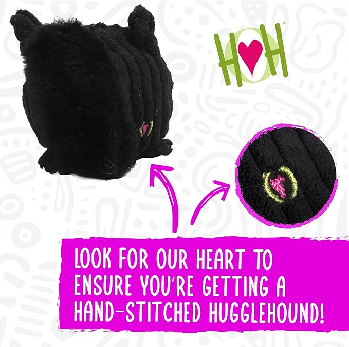 HuggleHounds Wee Huggles Plush Ball Dog Toys - Dog Stuffed Animal Toy for Small & Medium Dogs, Durable Plush to Keep Them Busy - Wee Huggles Variety Pack (5 Count)