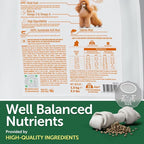 Nature's Protection Dry Dog Food for Small Breed - High Protein, Grain Free, Tear Stain Diet - Dog Kibble Puppy & Adult Dogs with Red Fur (Superior Care - Salmon, 3.3 lb)