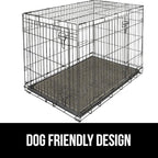 GORILLA GRIP SoakSTOPPER Dog Door Mat, 36x24 Machine Washable Rug Absorbent Doormat Captures Moisture Mud Dirt, Quick Dry Soft Chenille Entryway Rugs Indoor Entrance Mats for Dog Paws, Cappuccino