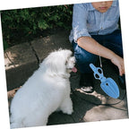 balacoo Pooper Scooper, Portable Pet Pickup Clip, Waste Picker, Scissor Shovel Clamp for Pet Dog Puppy Cat, Indoor Outdoor Cleaning Tools, Blue