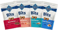 Blue Buffalo Bits Soft Dog Treats for Training, Made With Natural Ingredients & Enhanced with DHA, Beef, Salmon, Turkey, & Chicken 4-oz Variety Pack, 4 ct