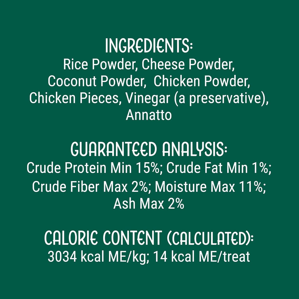 Himalayan Dog Chew Yak Cheese Treats, 100% Natural, Long Lasting, Gluten Free, Healthy & Safe, Lactose & Grain Free, Protein Rich, Chicken Flavor Flavor Crispy Puffed Treat, For All Breeds, 9.9 oz