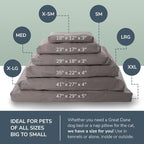 Naturepedic Organic Pet Bed Cover - Washable Waterproof Mattress Protector - Removable Cover for Dog and Cat Bed - XX-Large