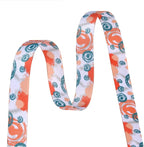 MarukoPet Dog Collar, Adjustable for Small Medium Large Dogs Puppy, Cute Design with Bohemia Floral Tribal Geometric Patterns Boys Girls Dog Collar(Orange Watercolor-XS)