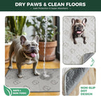 FXW Washable Pee Pads for Dogs, Puppy Pads with Super Absorbent, Specifically Designed for Whelping Box, 39" Round, Khaki, 1 Pack