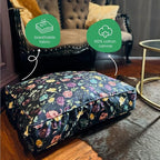 Molly Mutt Friday Morning Dog Bed Duvet Cover, GOTS-Certified 100% Organic Cotton Canvas Cover for Dog, Puppy, or Cat Bed, Durable, Washable, and Free of Harmful Chemicals, Huge, 36"x45"x5"