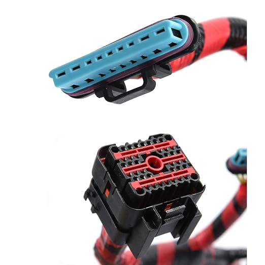 Engine Wiring Harness 7.3 L, Fit for 2000-2001 Ford F250 F350 Super Duty | Fit for 00-01 Ford Excursion / F450 F550 Super Duty, Powerstroke Diesel Engine, F81Z-12B637-EA, Stand Alone Wire Harness
