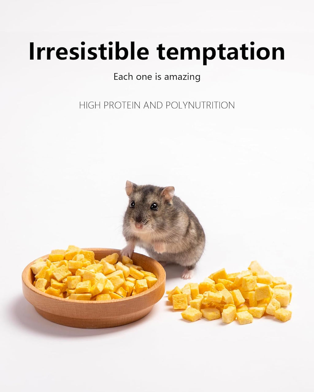 Niteangel Hamster Snack & Treats Toy - Small Animal Natural Treat for Dwarf Syrian Robo Hamsters Gerbils Mice Lemmings Degus or Other Small-Sized Pets
