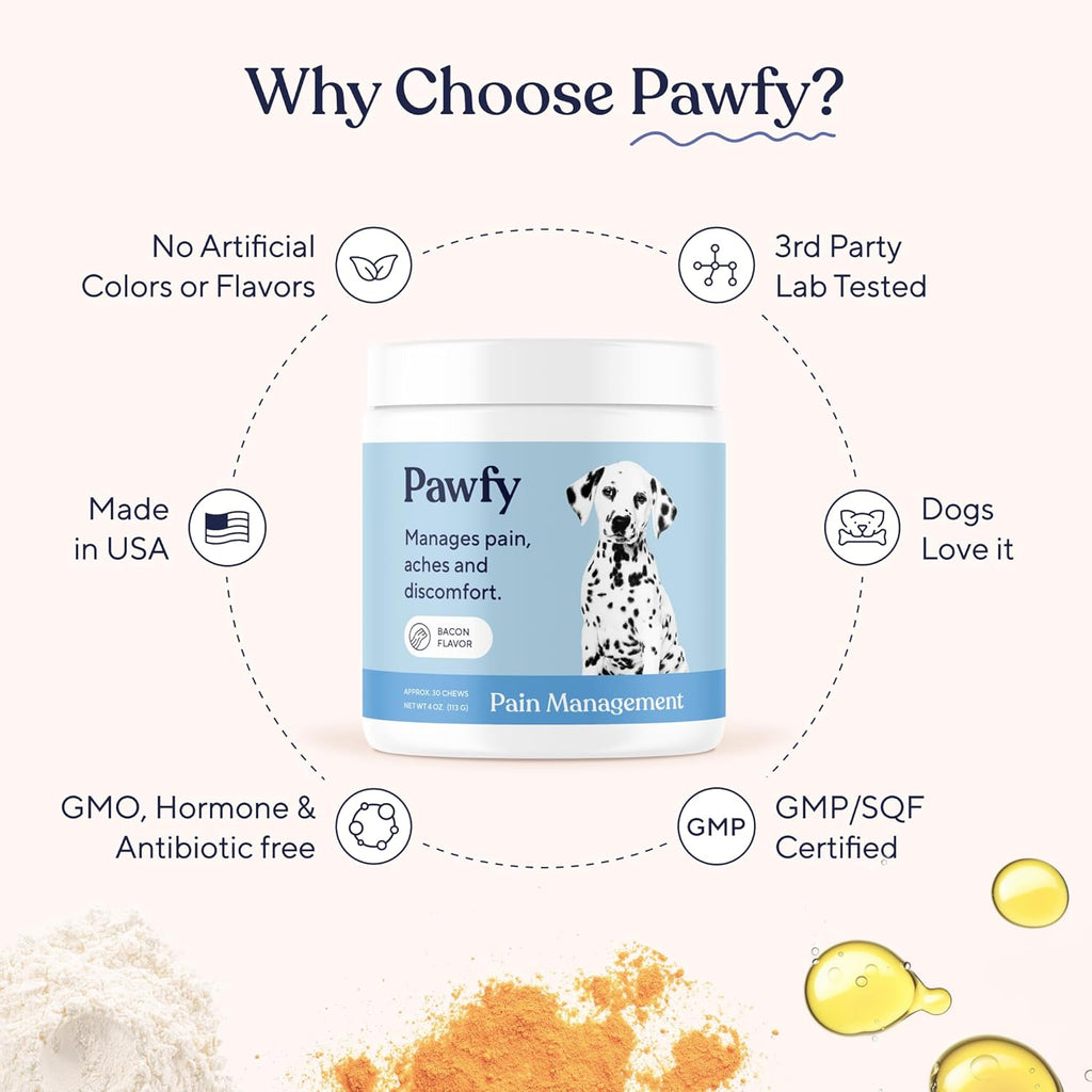Pawfy Advanced Pain Management. Everyday comfort that fits naturally into your space.
