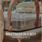 LIFEMENT Twin Mattress 12 Inch for Kids, Essential Graphite Infused | Medium Firm, Fiberglass Free, Cooling Pressure Relief | CertiPUR-US & Oeko-TEX Certified, Mattress in a Box