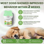 Dog Calming Diffuser with 3 Timing Functions, 3-in-1 Dog Anxiety Relief Diffuser Kit, 120-Day Anxiety Relief, Stress Relaxation Pheromones Calming for All Dogs (1 Diffusers + 2 Refills)