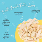 hotspot pets Freeze Dried Chicken Treats for Cats & Dogs -1LB Big Bag- Made in USA - Single Ingredient - Resealable Bag, All Natural Grain-Free (Chicken Breast)- Perfect for Training, Topper or Snack