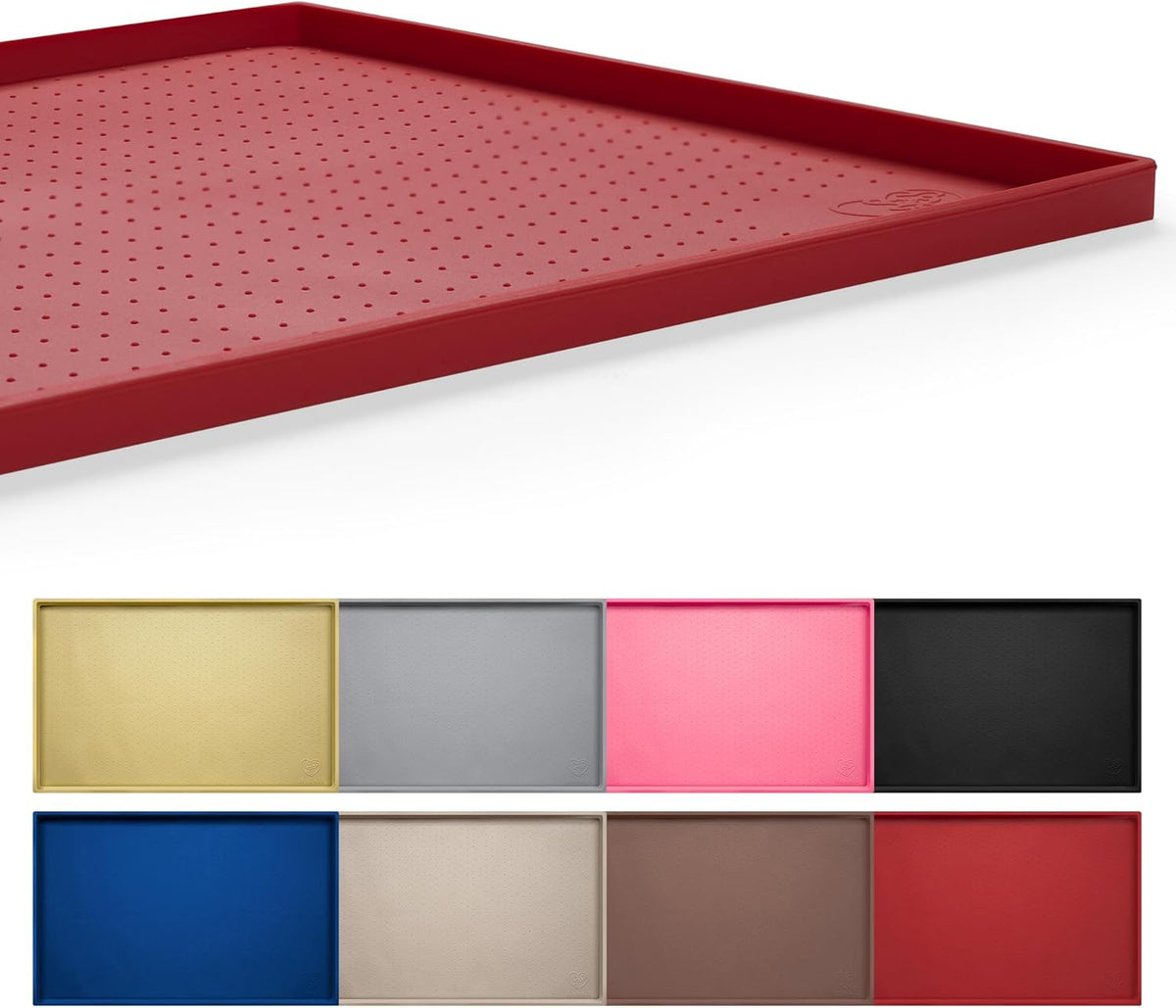 Waterproof Silicone Feeding Mat. Keeps spills contained in small spaces.