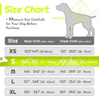 Eagloo Dog Harness Small Sized Dog, No Pull Service Vest with Reflective Strips and Control Handle, Adjustable and Comfortable for Walking, No Choke Pet Harness with 2 Metal Rings, Green, S