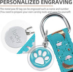 PUPTECK No Pull Dog Harness Soft Adjustable Basic Nylon Step in Puppy Vest Outdoor Walking with ID Tag, Moon Star Sky Blue, S