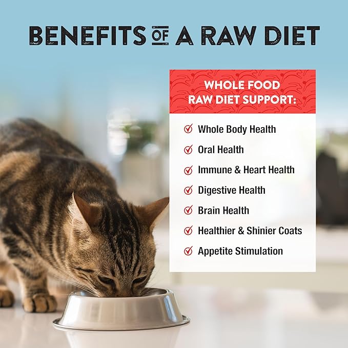 Northwest Naturals Freeze-Dried Rabbit Cat & Kitten Food – Bite-Sized Nibbles – Healthy, Limited, Human-Grade Ingredients, All-Natural, High-Protein Raw Diet – Complete & Balanced – 11 oz (Pack of 3)