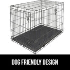 GORILLA GRIP SoakSTOPPER Dog Door Mat, 48x30 Machine Washable Rug Absorbent Doormat Captures Moisture Mud Dirt, Quick Dry Soft Chenille Entryway Rugs Indoor Entrance Mats for Dog Paws, Charcoal