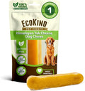 EcoKind Premium Gold Yak Cheese Himalayan Dog Chews, Dog Treats Large Breed, All Natural, High Protein, for Aggressive Chewers, Large - 1 Chew