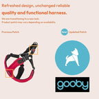 Gooby Escape Free Sport Dog Harness, Choke-Free, Lime, Medium | Patented escape-free frame; Reduces choking; 4-point adjustment; Soft neoprene padding; Durable webbed straps