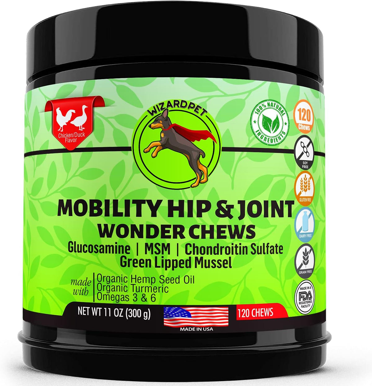 Advanced Hemp Hip and Joint Supplement for Dogs Hemp. Sized and styled for real homes, not just a listing photo.