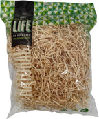 The Habitat Life - Natural Ribbon Cut Excelsior - for Birds, Hamsters, Gerbils, Rats & Other Small Mammals - Soft & Absorbent - Wood Fiber - Dye-Free & Safe - Medium - 1 Pack