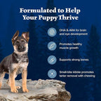 Blue Buffalo Wilderness Puppy High-Protein Dry Dog Food with Real Chicken, Grain-Free, Made in the USA with Natural Ingredients, Chicken, 4.5-lb Bag