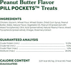 Greenies Pill Pockets for Dogs Large Size, Soft Dog Treats, with Real Peanut Butter, 7.9 oz. Pouch (30 Treats)