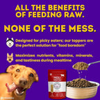 HOLI Beef Liver Dog Food Topper - Single Ingredient, Human-Grade - Freeze Dried Dog Food Flavor Enhancer for Picky Dogs – Grain Free – 100% All Natural - 8oz