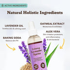 Natural Dog Company Calming Lavender Spritz 8 oz – Hypoallergenic Dog Deodorizing Spray with Aloe & Oatmeal – Refreshes Coat, Soothes Sensitive Skin – Natural Lavender Scent, No Artificial Fragrance