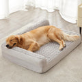 BFPETHOME Orthopedic Dog Beds for Large Dogs-Waterproof Sofa Dog Bed with Removable Washable Cover, Large Pet Bed with Waterproof Lining and Nonskid Bottom, Pet Bed for Dogs