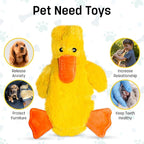 FGA MARKETPLACE Flat NO Stuffing NO Squeak Plush Dog Toys, Funny Style Will Entertain Your Pet for Hours, Recommended for Small and Medium Dog 21 INCH Long(Bundle 2)