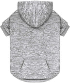 Dog Sweaters for Small Dogs Dog Hoodie Fleece Dog Sweater Soft Dog Clothes Sweatshirt with Pocket Dog Hoodie for Small Dogs Puppy Sweater(Grey&XS)